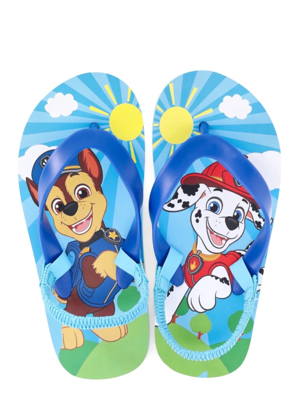 Paw Patrol (Chase/Marshal) Kids Flip Flops